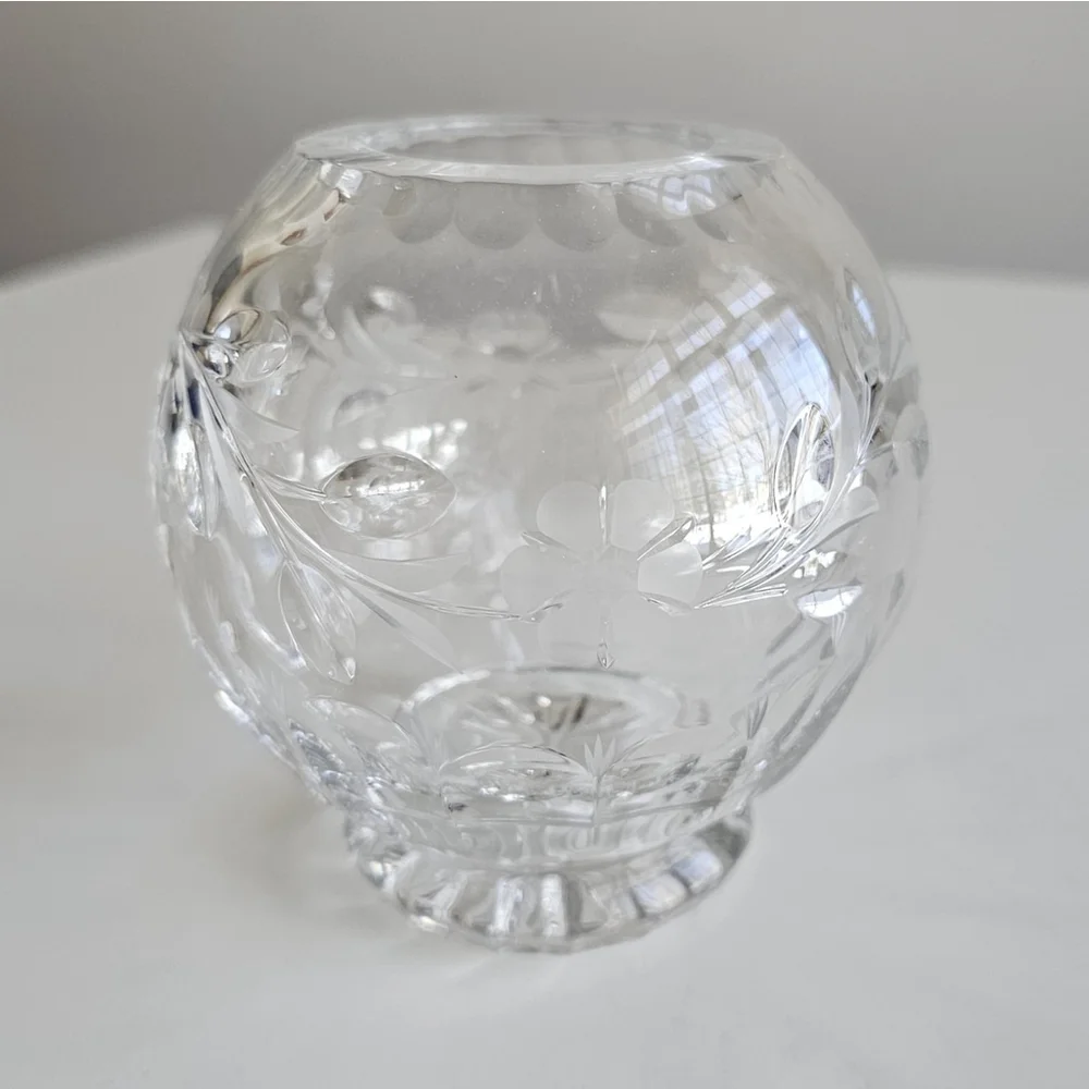Vintage Rogaska Round Crystal 4